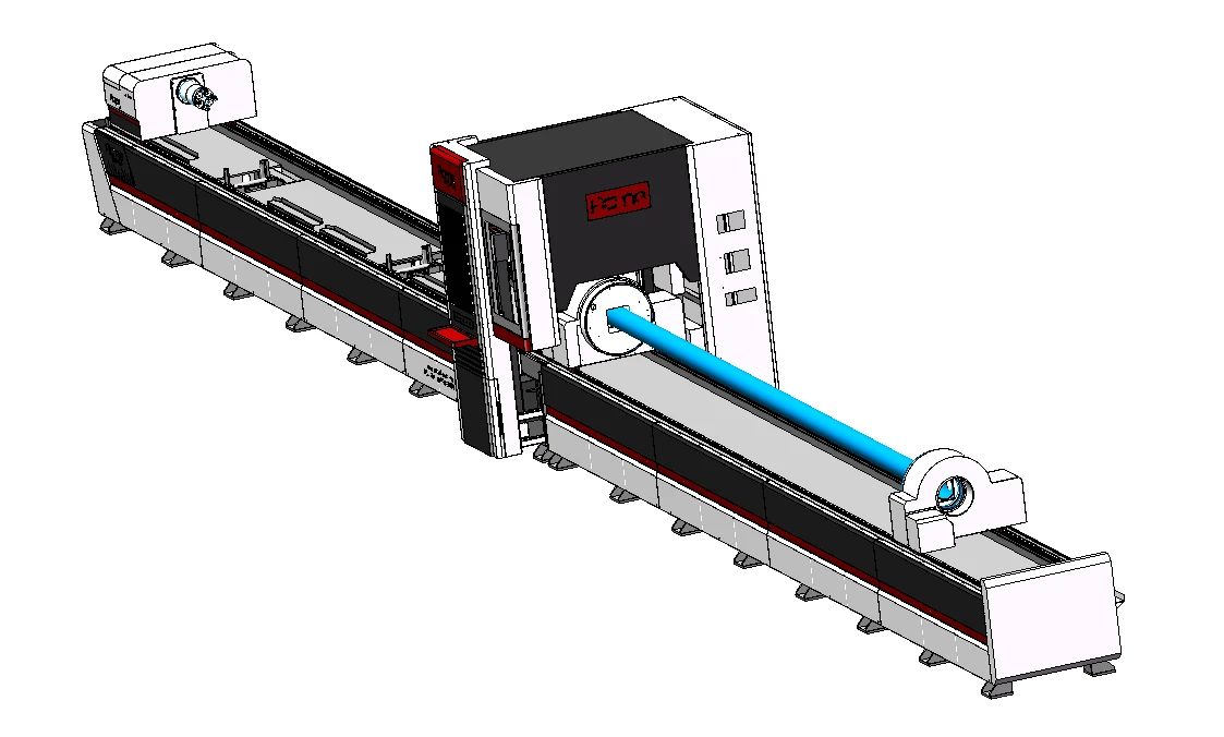 3 chucks tube laser cutter 3