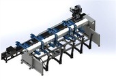 Automatische Laserschneidmaschine